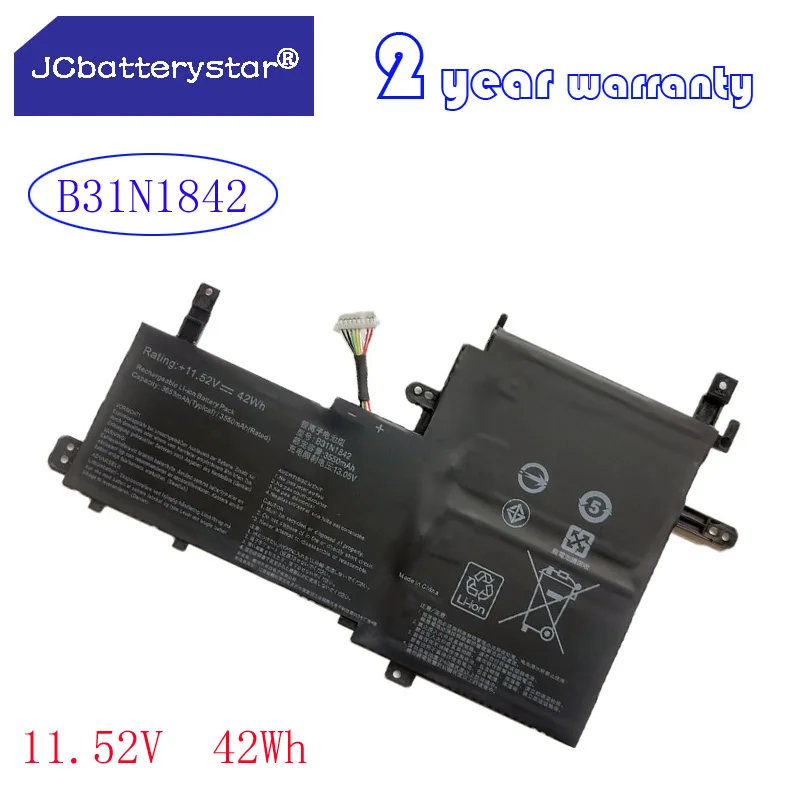 

JC new B31N1842 Laptop Battery For ASUS VivoBook F513EA F513EP F513IA K513E K513EA K513EP KM513UA M513IA M513UA S513EA S513F