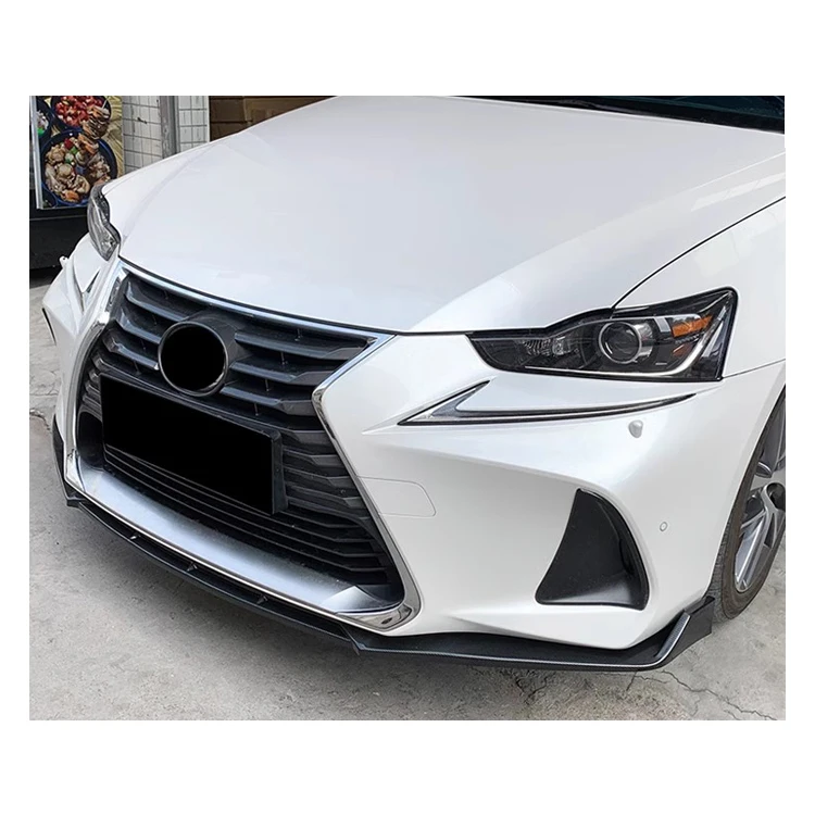 2017 Lexus IS250is300 modified carbon fiber textured front shovel body kit