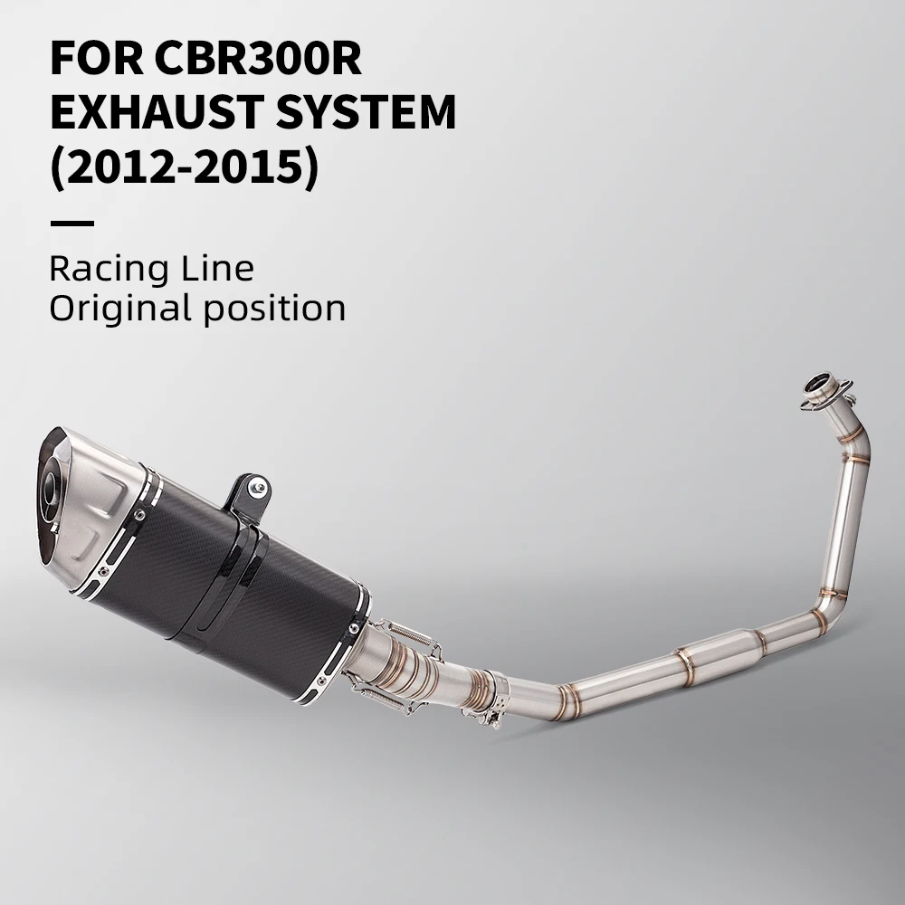 Stainless Elbow Outlet 51 mm New Condition Perfect Fit for CBR300 CB300R CBR 300 CB 300R Motorcycles