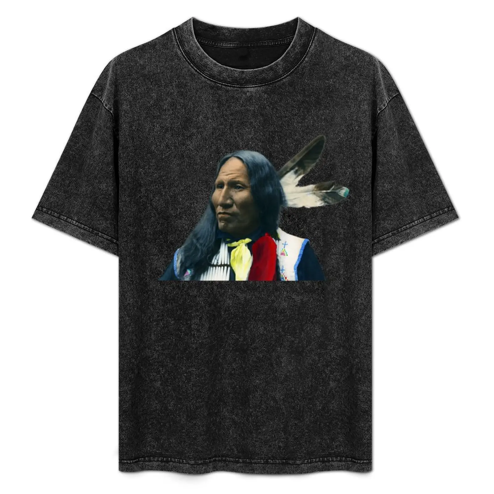 Strikes With Nose - Oglala Sioux - 1899 Photochrom T-Shirt Blouse sports fans custom shirt oversized mens funny t shirts