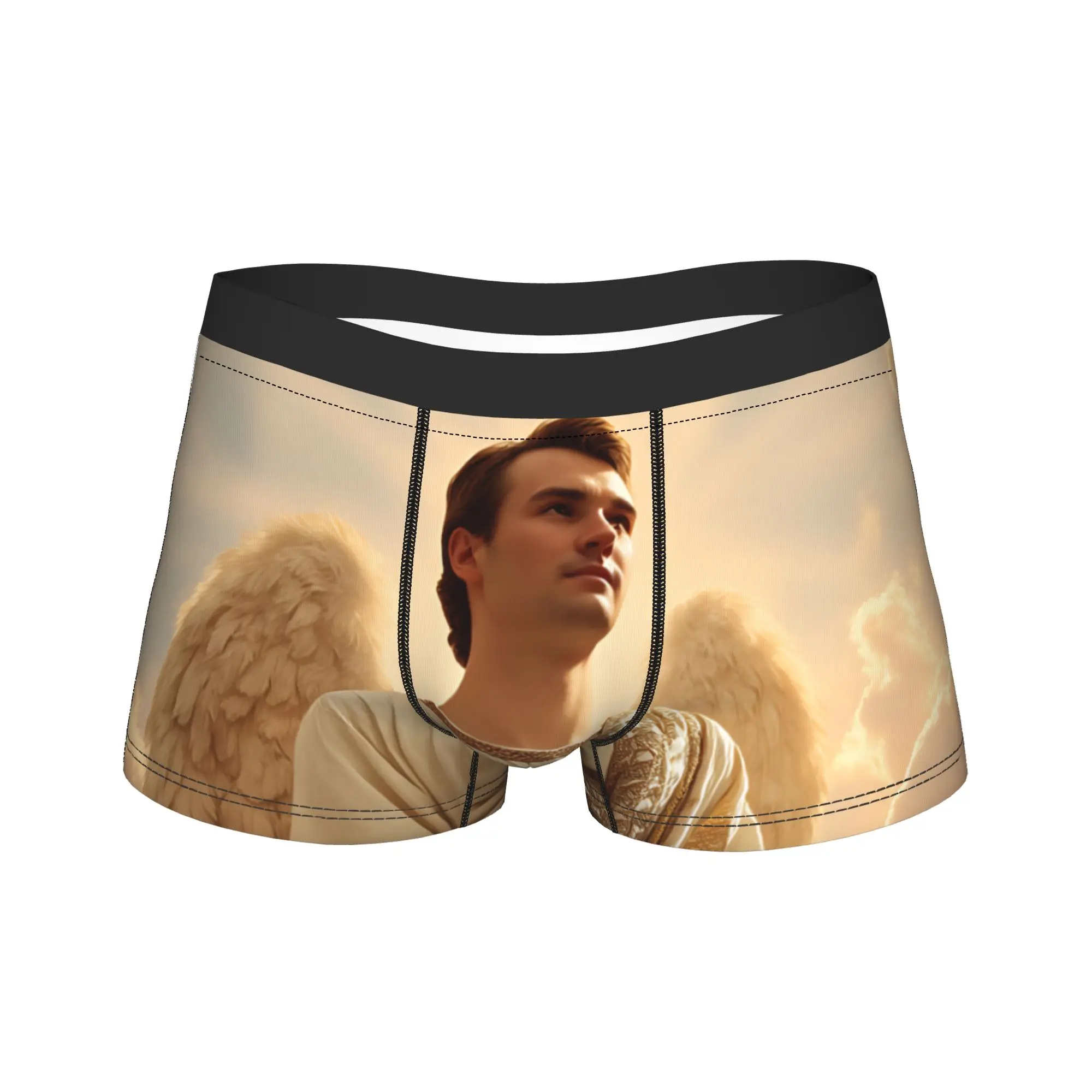 

Charlie Kirk Angelic Advocate Underwear Customs Boxer Shorts Trenky Males Panties Breathable Boxer Brief Gift