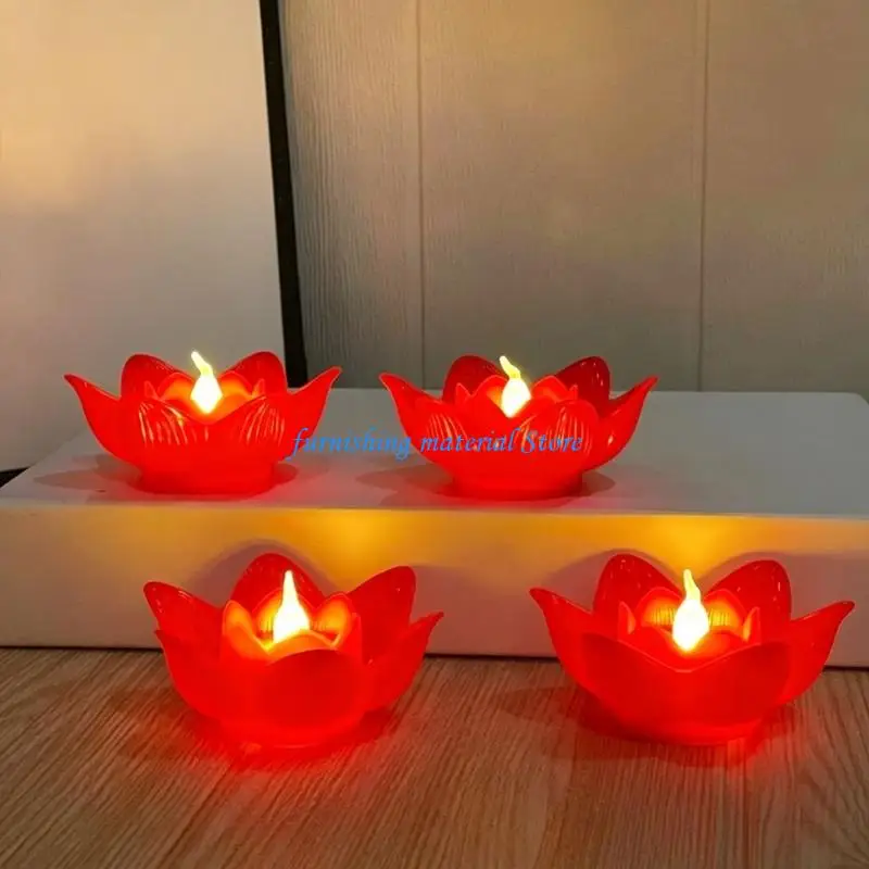 Y5GD LED Flower Light With realistic Dancing Effect For Wedding Home Decoration And Spiritual Altar