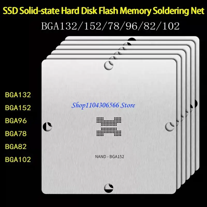 02DD Reliable Solder Ball Template For Drive U Memory DDR5 BGA78 82 96 102 132 152