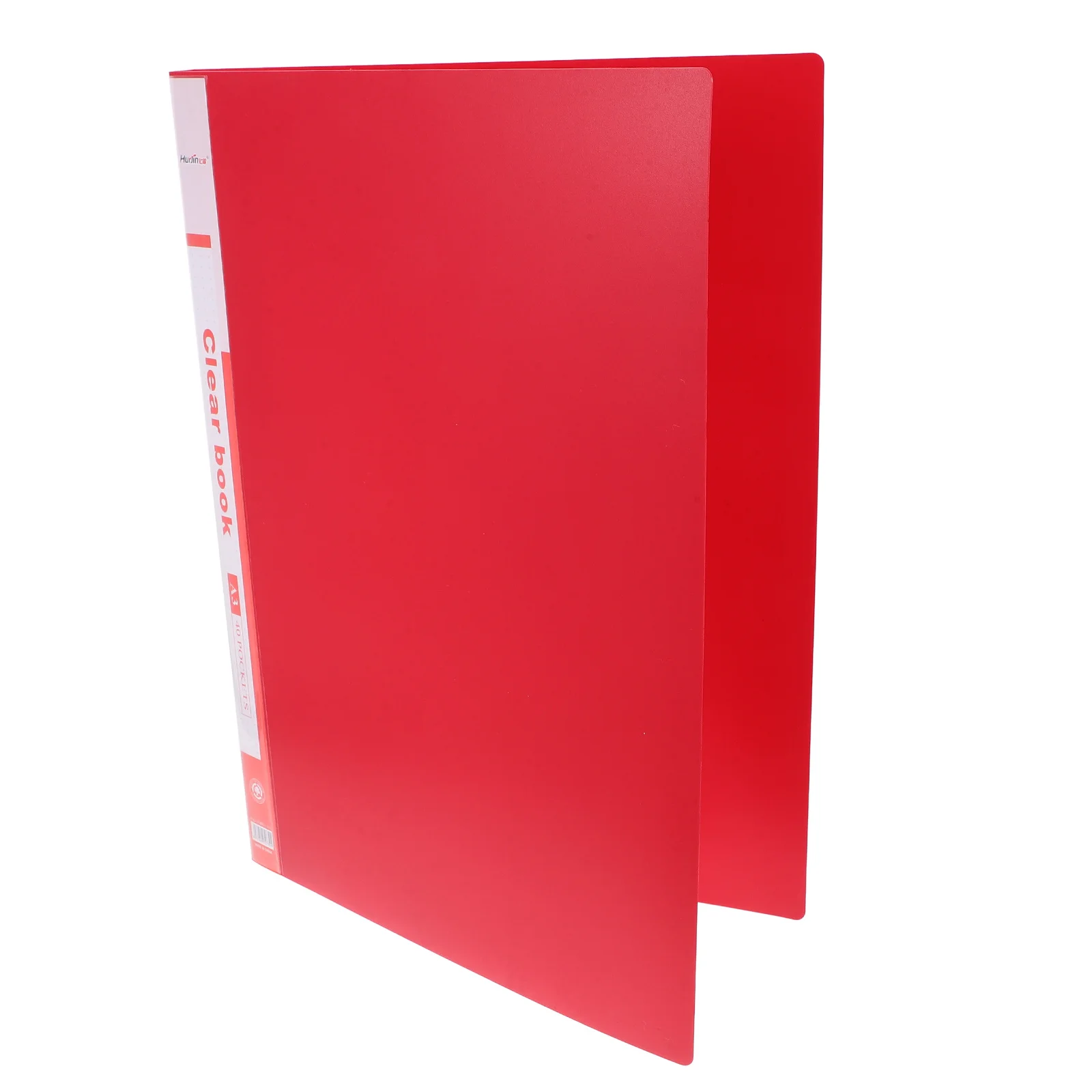 

Presentation Portfolio Folder Clear Sleeves Document Organizer Large Capacity File Storage Book for Artwork Music