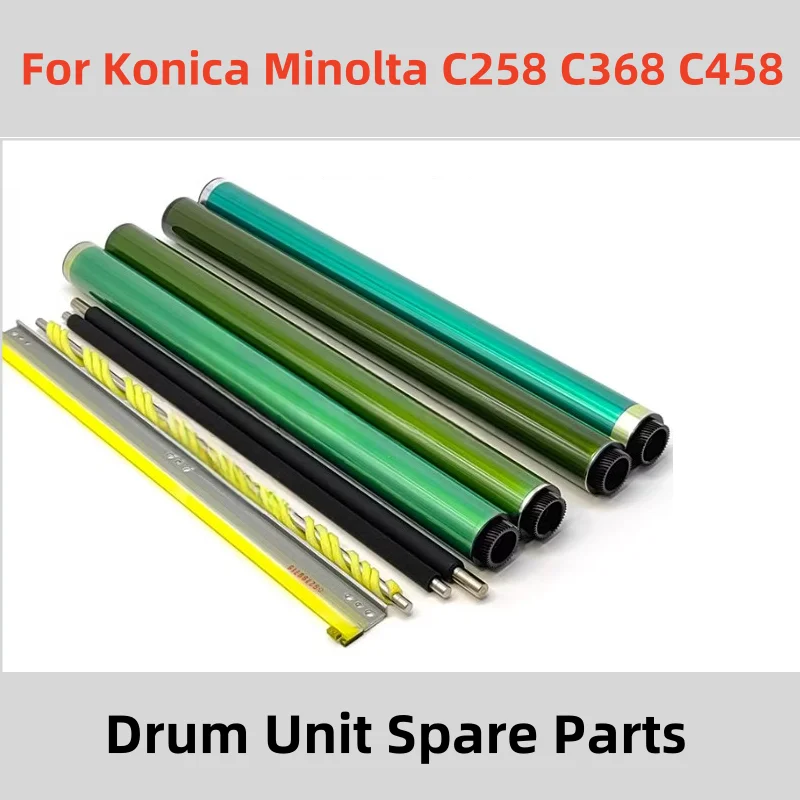 

C458 OPC Drum OEM Drum Unit Rebuild Kit Spare Parts For Konica Minolta Bizhub C266 C258 C308 C368 C458 C558 C658 C226 C287 PCR