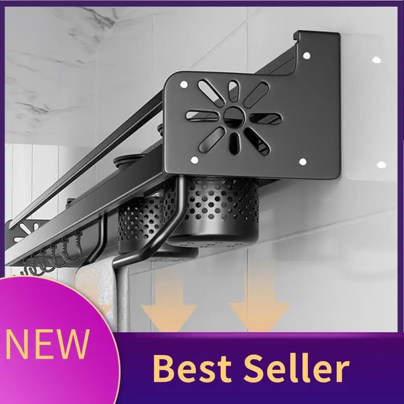 

1 Pcs Kitchen Organizer Spices Aluminum Multifunctional Kitchen Shelf Storage Rack Wall-Mounted Kitchen Organizer For Spices