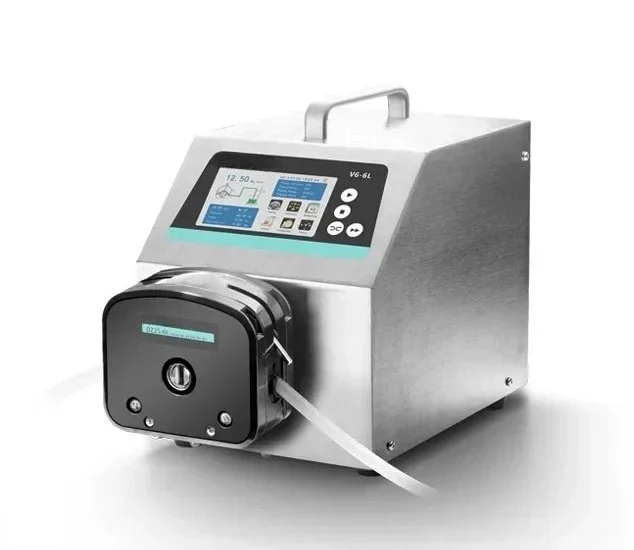 

Shenchen V6-6L Stainless Steel Positive Displacement Pump 6L Peristlatic Pump