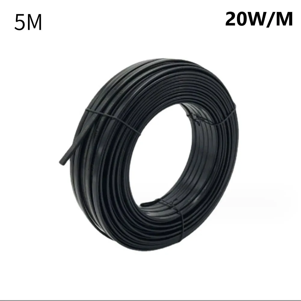 Snow Drain Pipe Heating Cable Selfadjusting AntiFreeze Heating Belt PE Components Suitable for Winter Heating 20W/m