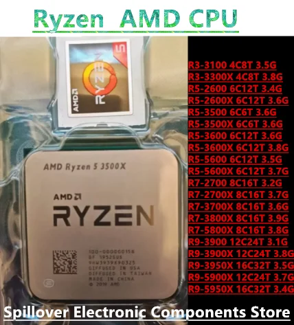 R3-3100 3300X R5-26… - image