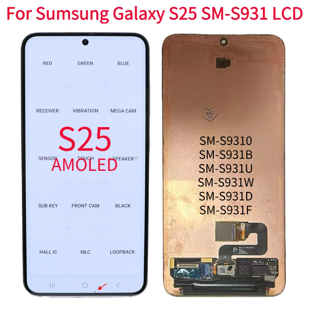 schermo-lcd-amoled-da-62''-120hz-per-samsung-galaxy-s25-5g-sm-s931b-s931b-ds-display-con-touch-screen-e-digitalizzatore-pezzo-di-ricambio