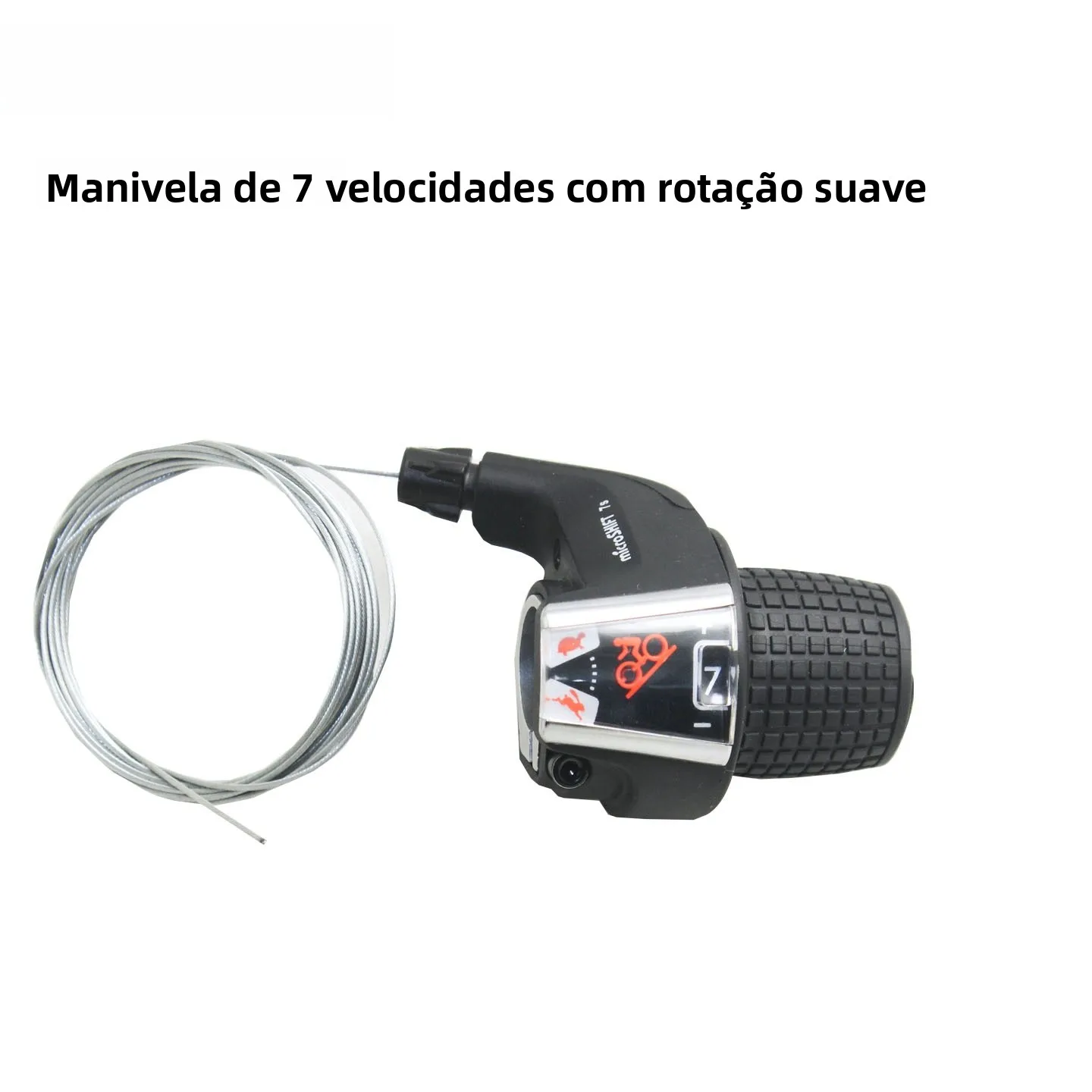 Alavanca de câmbio de bicicleta Microshift de 7 velocidades, compatível com bicicletas infantis Diamondback , acessó...