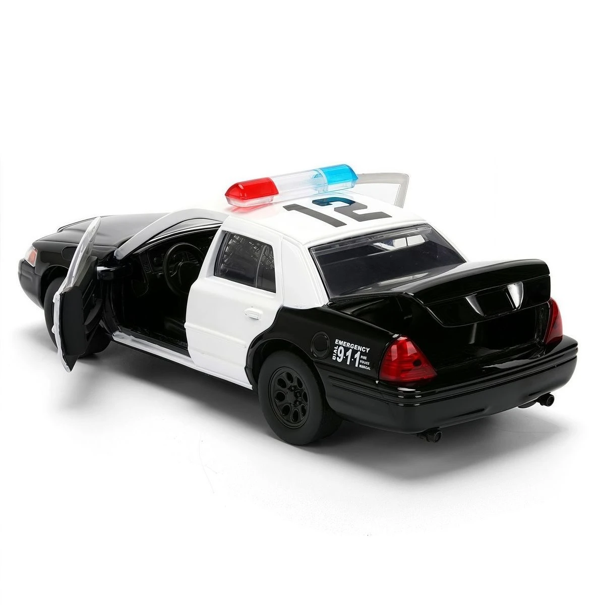 JADA 1:32 مجموعة نماذج سيارات الشرطة المقلدة المصنوعة من خليط معدني لهدايا البالغين والأطفال