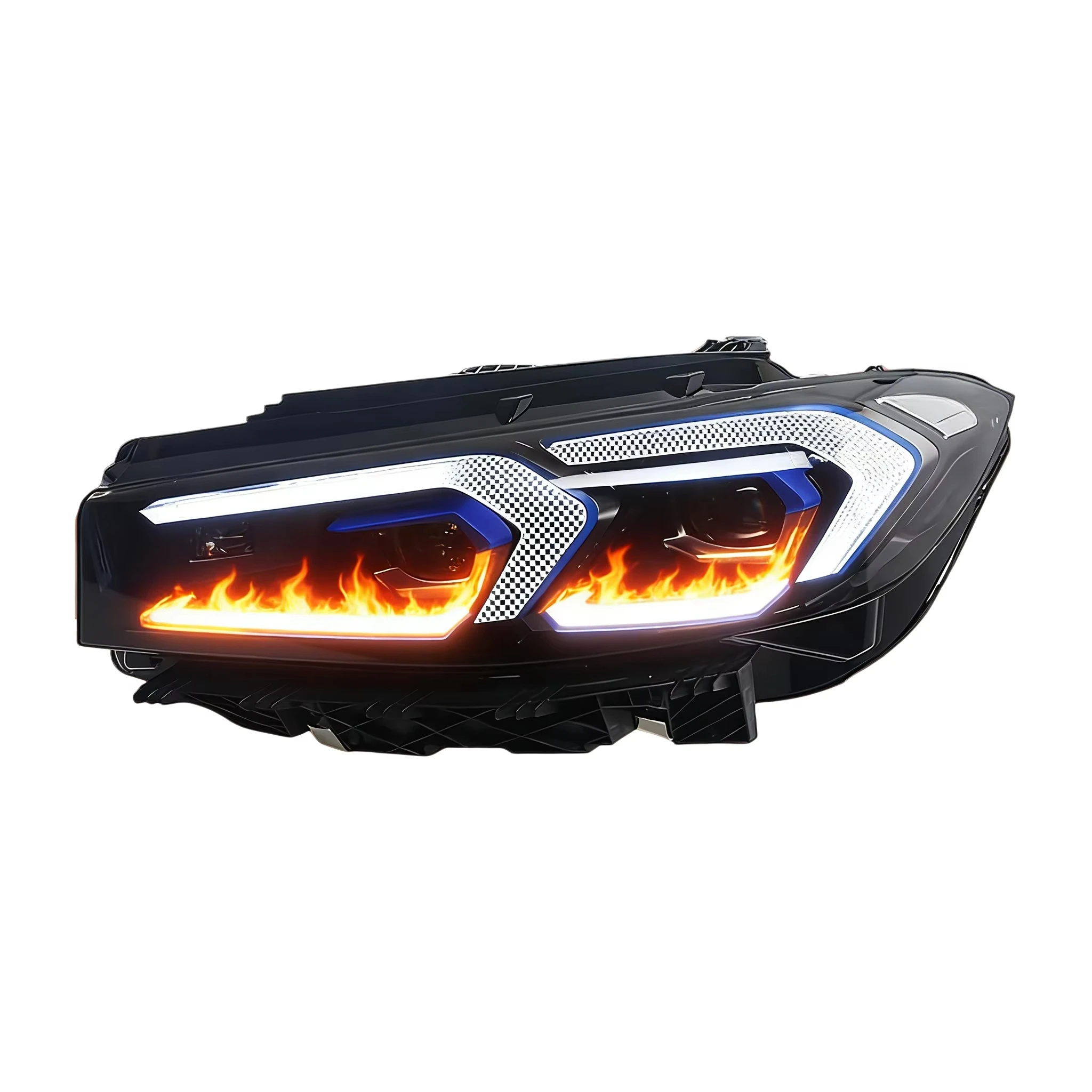 

Suitable for 3 Series G20 22-24 LED headlights, LCI style DRL laser lens projector, super bright, easy to modify headlights