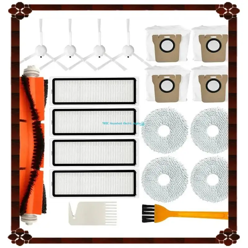 For Xiaomi Robot Vacuum X10+ X10 Plus B101GL Spare Parts Hepa Filter Dust Bag Rag Mop Stand Dust Box