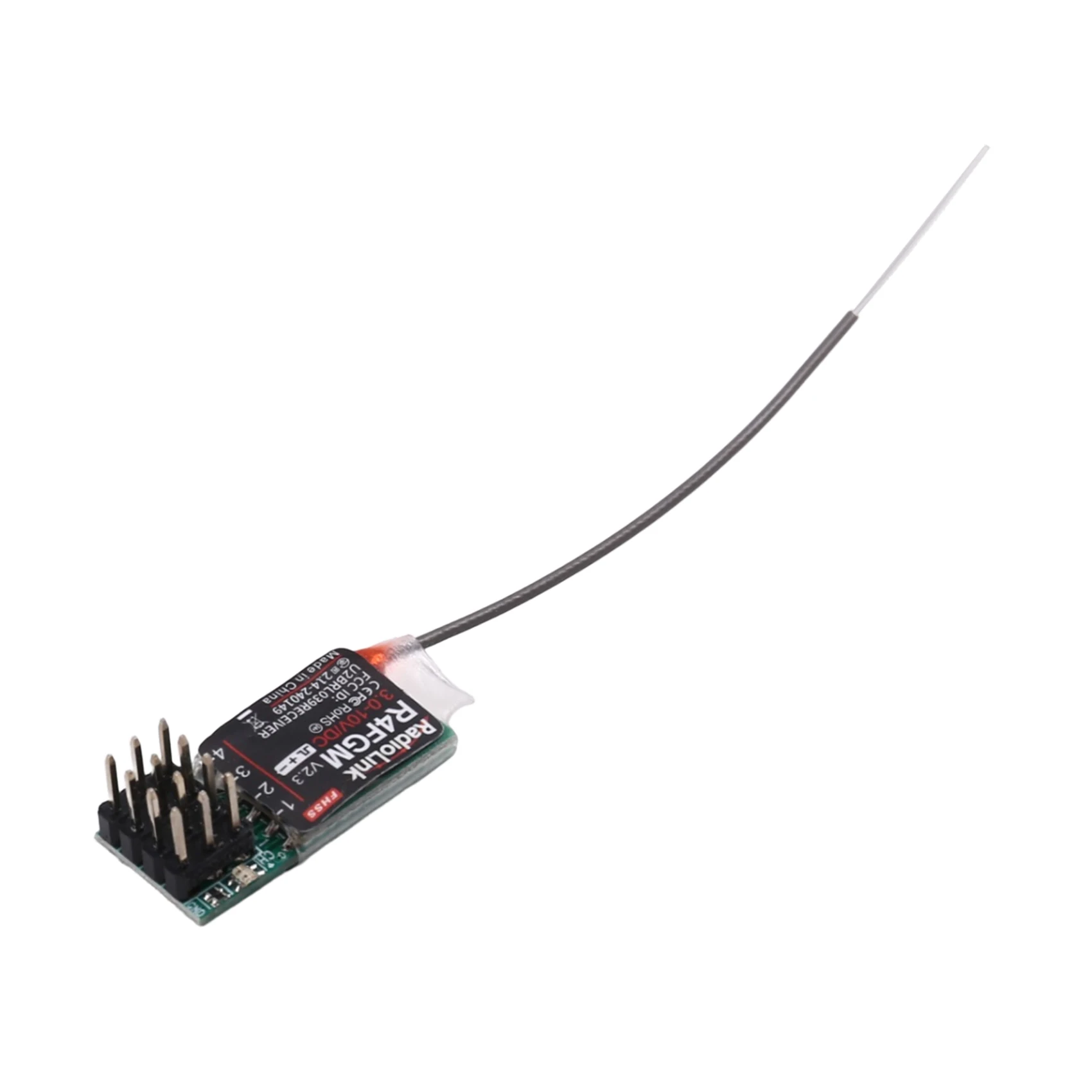 T34C Radiolink R4FGM 4-Channel Micro-Type RC Gyro Receiver for Mini RC Car for RC8XR C6GS V3 RC4GS V3 Remote Controller