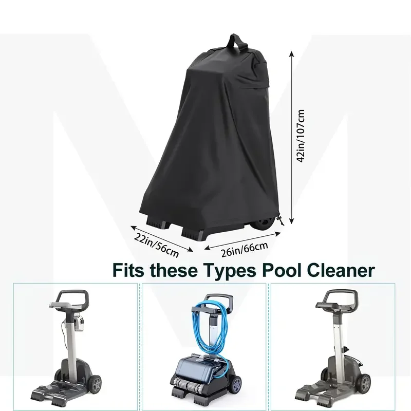 غطاء منظف حمام السباحة الأوتوماتيكي العالمي، غطاء حماية من قماش أكسفورد 210D #5