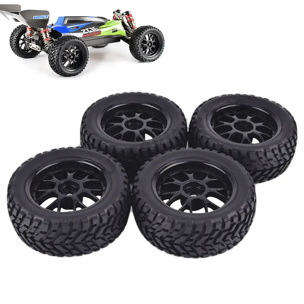 1.9 inch 75mm Off Road Buggy Tires Wheel 12mm Hex Hubs for 1/14 1/16 1/10 RC Car Wltoys 144001 Scx10 Traxxas Trx-4 Tamiya