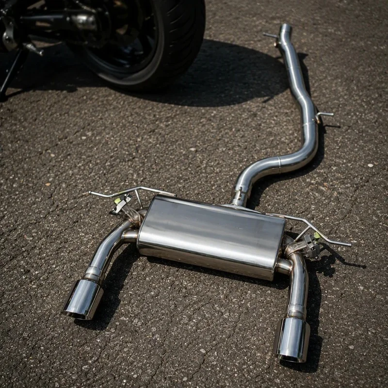 Mid Pipe Catback Exhaust System Muffler Custom for Audi TT TTS 8S  MK3  2.0T Valvetronic Exhaust System With Remote Control