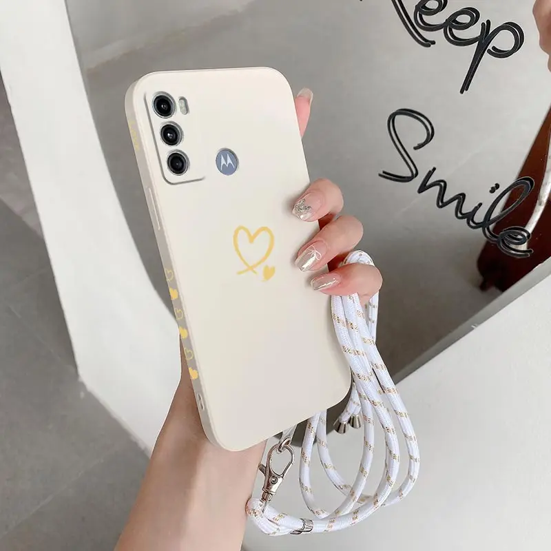 G60 Little Love Silicone Phone Case For Motorola Moto G60 G60S G62 G72 G34 G40F G52 G84 G24POWER G14 G82 G100 Cover