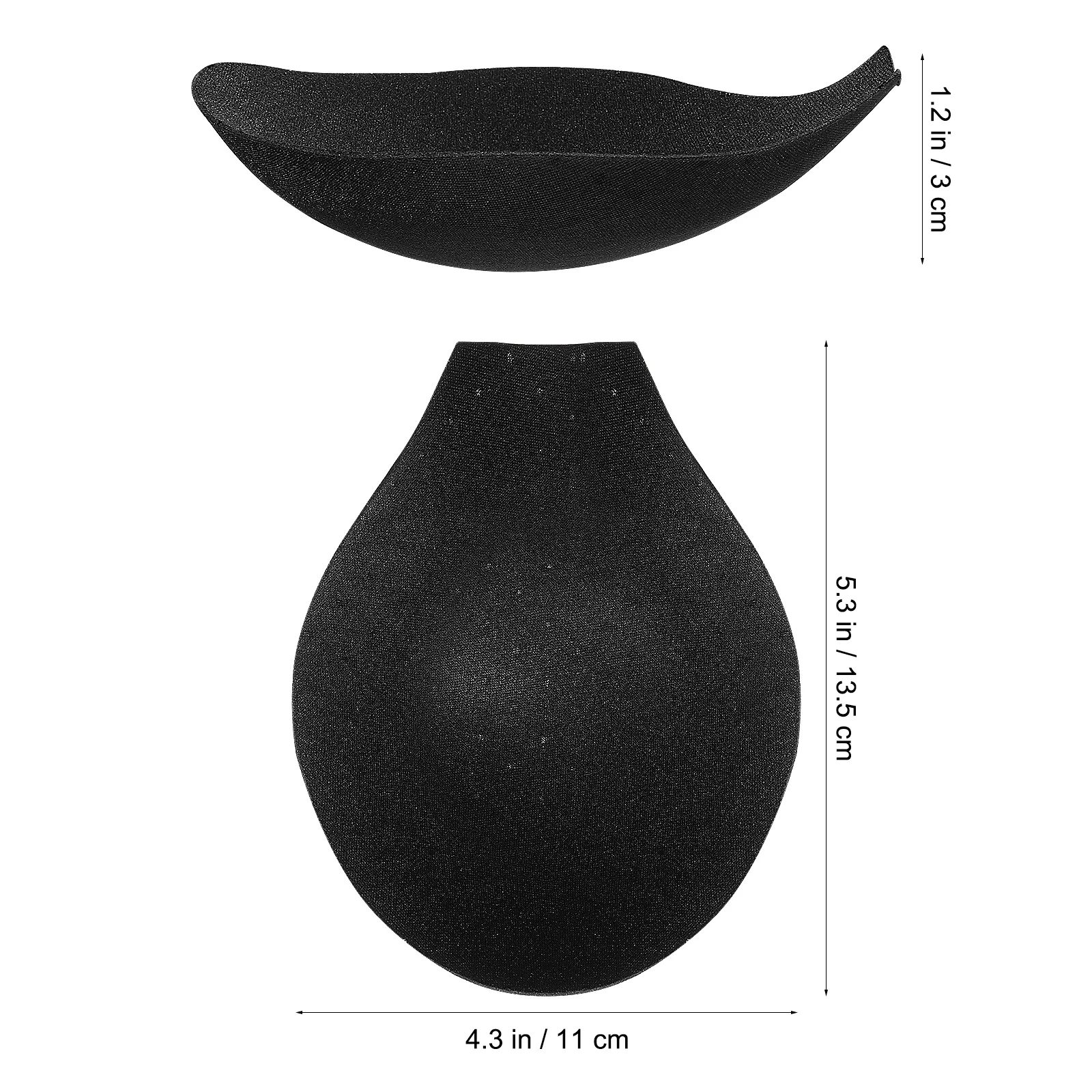 4-х шт. выпуклые губчатые подушечки для купальников, шорт, нижнего белья, подушечки, мягкая поддержка