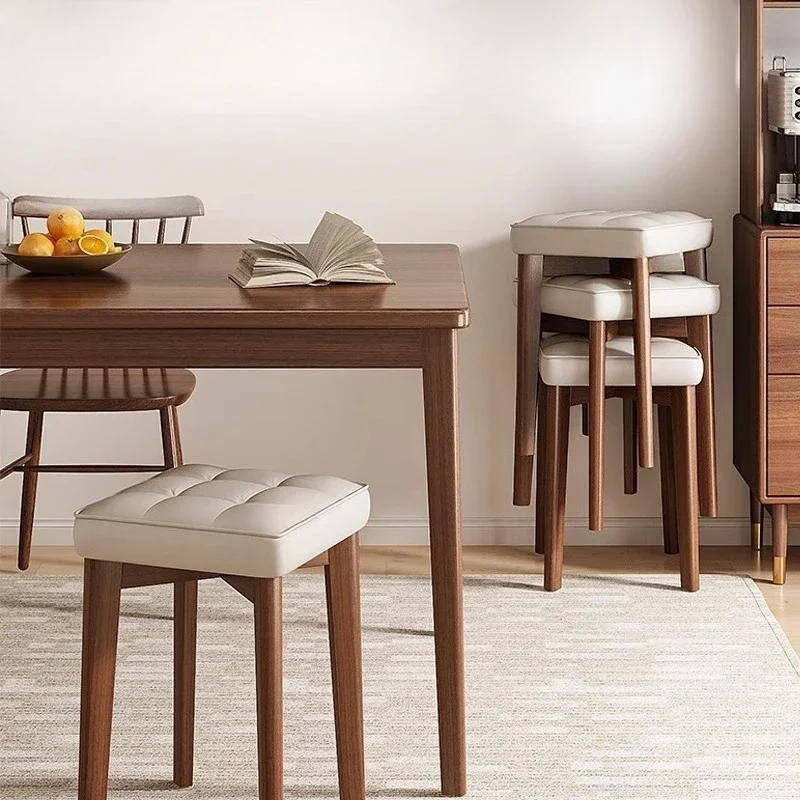 Dining Chairs Solid Wood Home And Commercial Modern Simple Living Room Restaurant Canteen Shopping