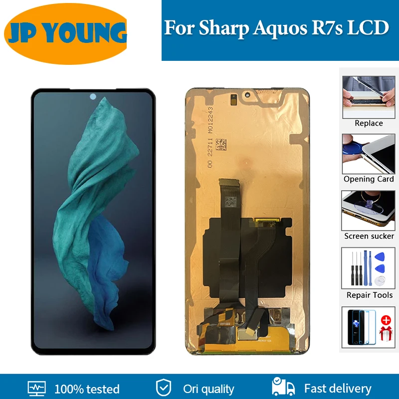 

6.6" OLED For Sharp Aquos R7s LCD Display Touch Screen Digitizer Assembly For Sharp Aquos R7s SH-R70 LCD Replacement Parts