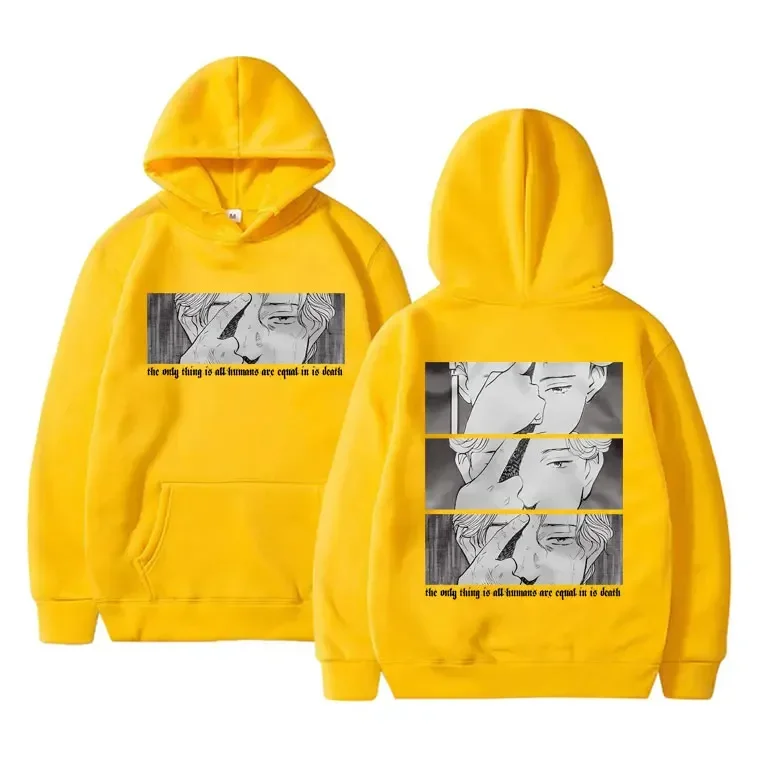 سويت شيرت Monster Naoki Urasawa Vinland Saga بغطاء للرأس فضفاض عتيق