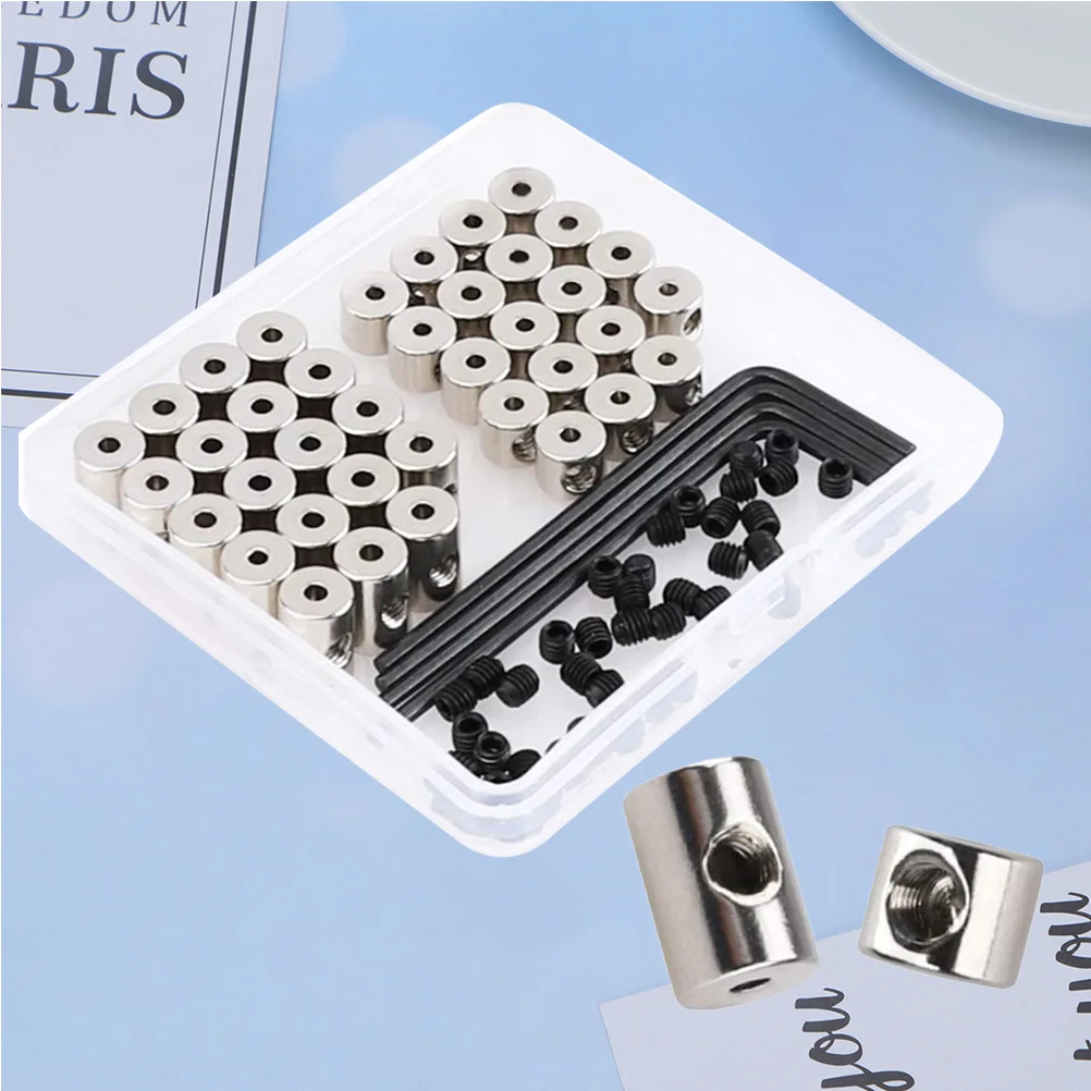 40pcs Copper Locking Pin Backs Hard Smooth Pin Keepers For Name Tags Lanyards Bags Hats Belts Shoes Vest Jackets Locking