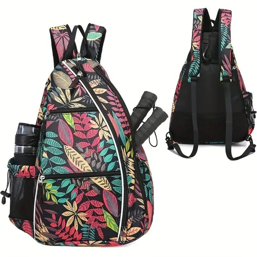 

Travel Colorful Pickleball Rackets Backpack Adjustable Racquetball Pickleball Paddle Bag Sports Pickleball Bag Men Women