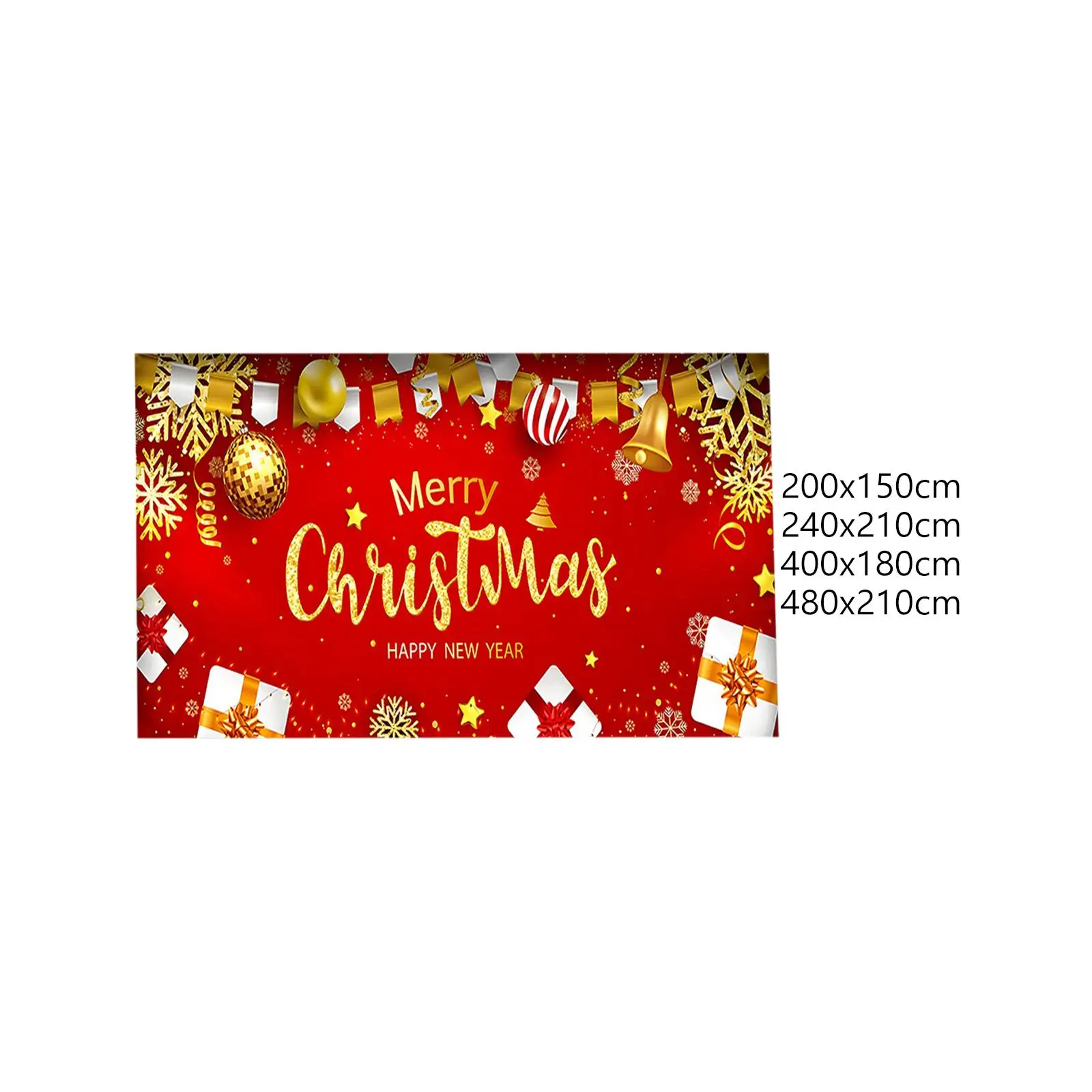 Christmas Garage Door Banner Decoration Merry Christmas Decorations for Wall