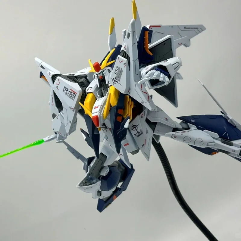 JUJIANG HG RX-105 XI 1/144 مقياس التجمع أطقم منمذجة عمل الشكل لعبة روبوت للهواة والأطفال البلاستيك نموذج جمع هدية