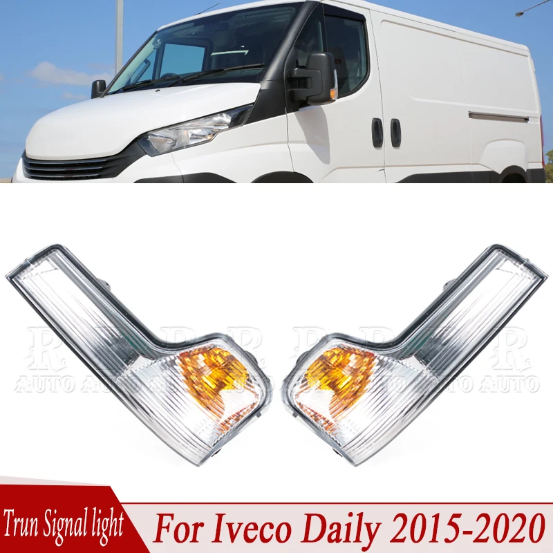 For Iveco Daily 2015-2018 2019 2020 Car Rearview Mirror Trun Signal Lamp Repeater Lamp Blinker Flashing Light Side Mirror Lamp