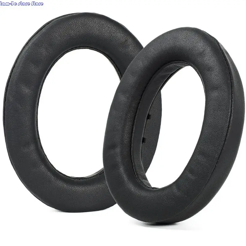 HD490Pro/HD490Proplus 헤드폰을위한 D0UA 양가죽 귀 쿠션 부드러운 통기성 이어 패드 이어 컵 향상 오랫동안 오래 마지막
