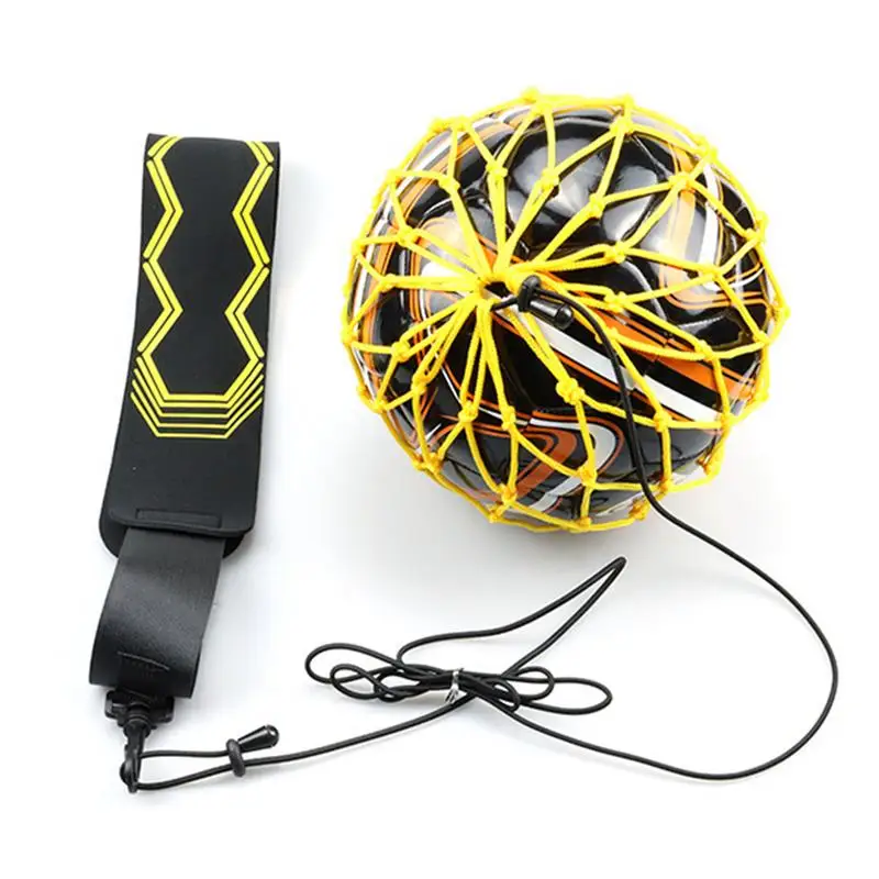 

Soccer Trainer Portable Kids Soccer Training Aid Soccer Ball Trainer Soccer Dribble Trainer Juggling Net Soccer Kick Back
