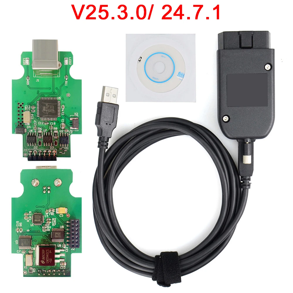 أفضل V25.3 VAG الماسح الضوئي VAG أداة VAG KKL VAG COM كابل obd2 كابل التشخيص متعدد اللغات obd2 الماسح الضوئي عرافة V2 VAGCOM ﻿