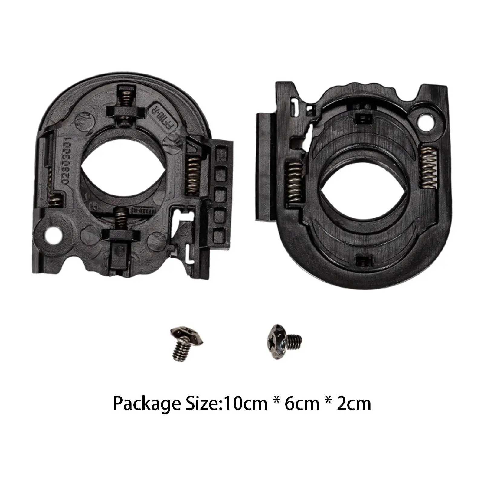 2 Pieces Helmet Visor Shield Base Sturdy Left and Right Easy to Install Replace for MT Thunder 4 Mt-v-28B Visor Len Base 2 Pieces Helmet Visor Shield Base Sturdy Left and Right Easy to Install Replace for MT Thunder 4 Mt-v-28B Visor Len Base
