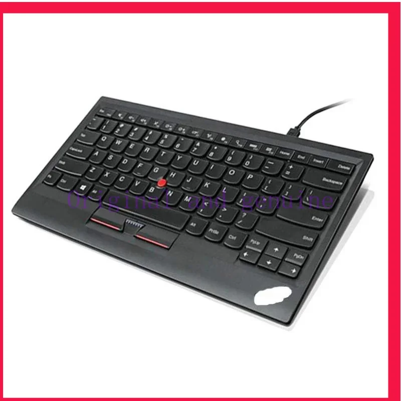 For Lenovo Thinkpad Small Red Dot Wired Keyboard Business Office Keyboard Computer Office Accessories 0B47190USB/Bluetooth