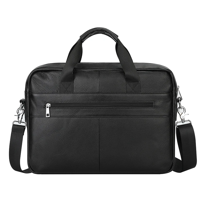 Valigetta in vera pelle strato superiore in pelle bovina da uomo vintage messenger business tracolla a tracolla borsa da ufficio per computer da 15,6 pollici