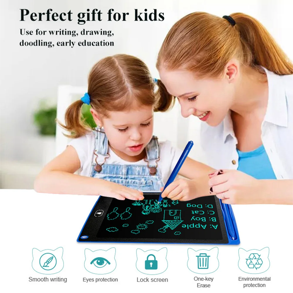 8,5/10/16-calowy tablet LCD do pisania dla dzieci Graffiti Tablica do rysowania Zabawki dla dziewczynek Chłopcy Podkładka do pisma ręcznego Magiczna tablica do rysowania Prezenty