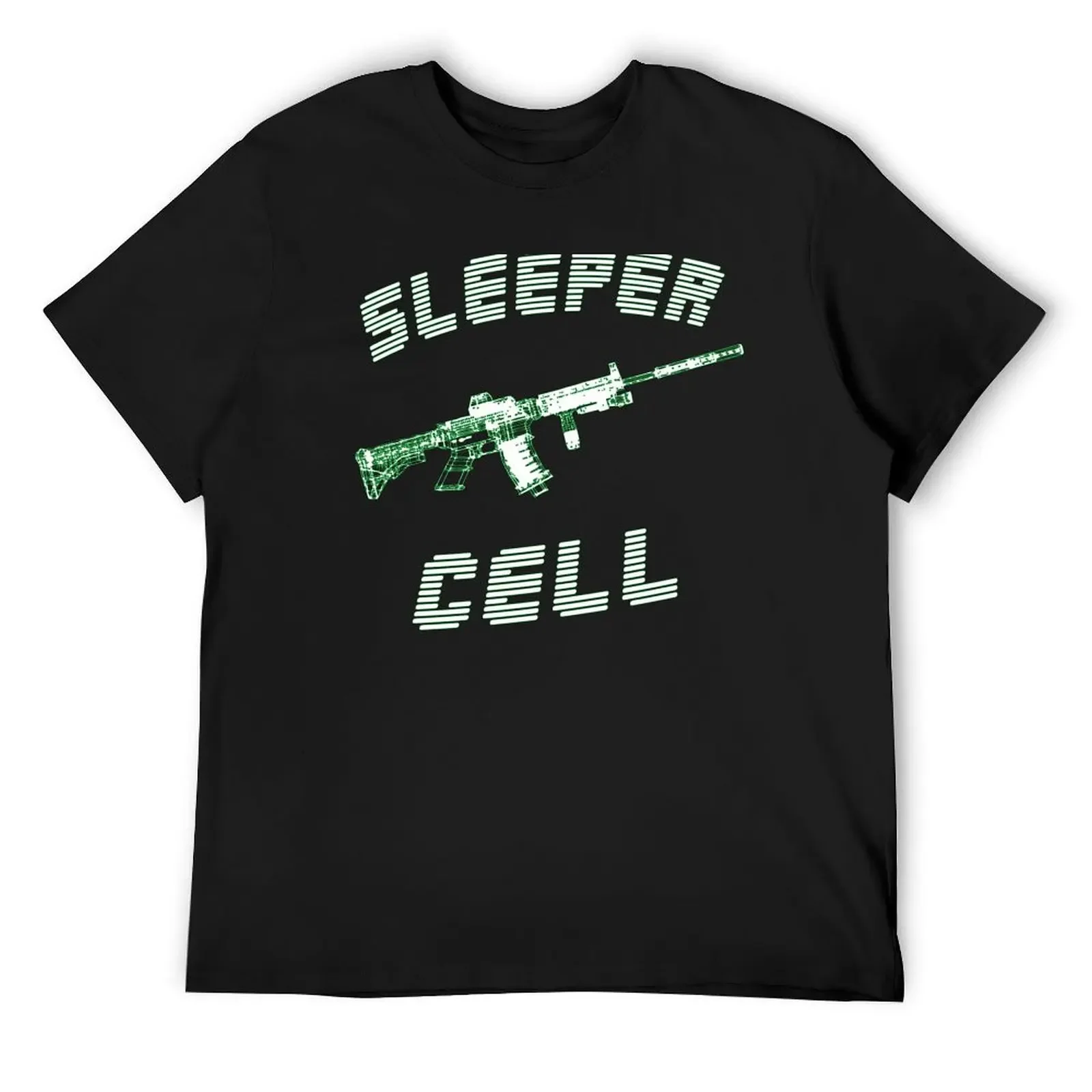 SLEEPER CELL T-Shirt plus size clothes plain vintage anime shirt vintage t shirts Men's t-shirts