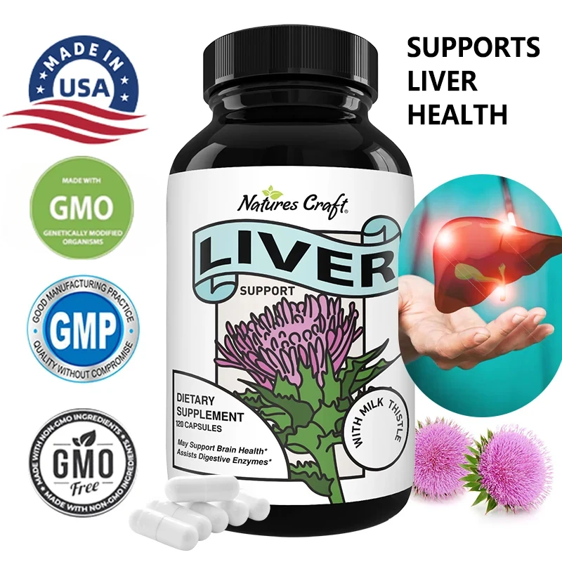 Liver supplement-contains milk thistle, artichoke, and dandelion root