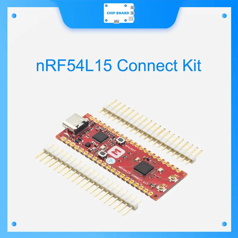 nRF54L15 Connect Kit IoT Development Board with Bluetooth 6.0, Thread, Matter, Zigbee Support