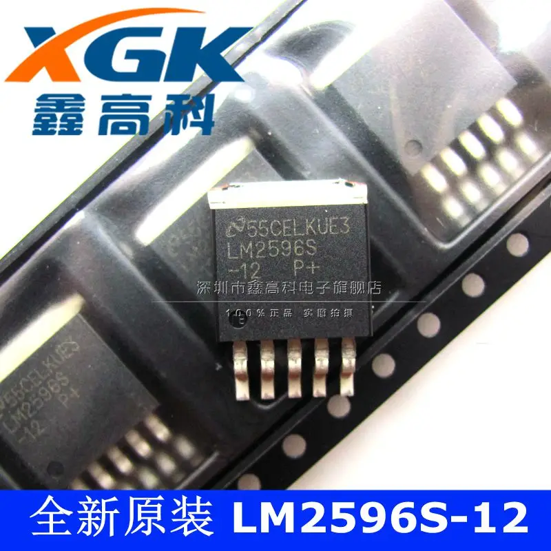 Free shipping   -LM2596S-12 LM2596S  TO-263     10PCS