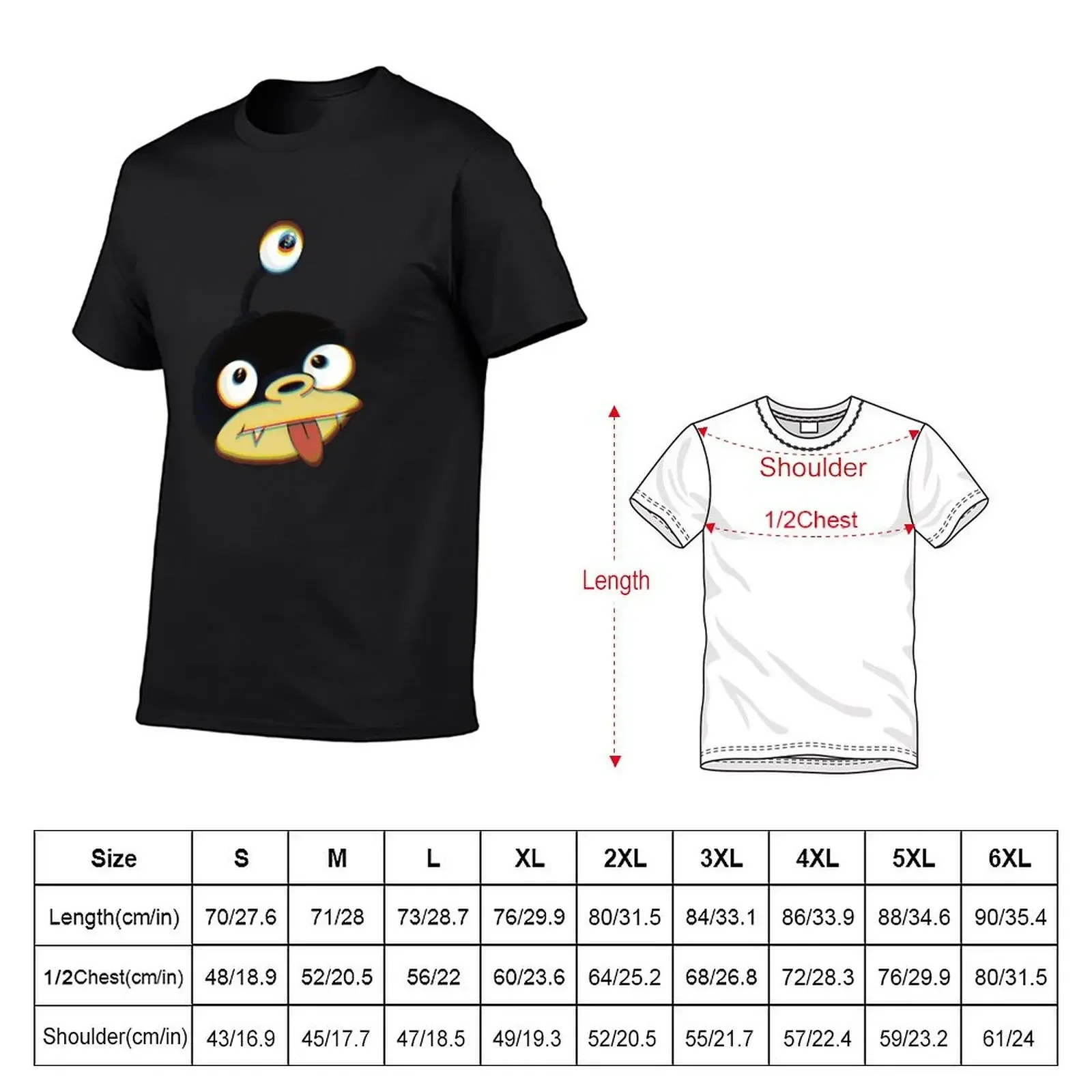 Trippy nibbler T-Shirt oversized t shirt cute tops graphic tee shirt plain black t shirts men