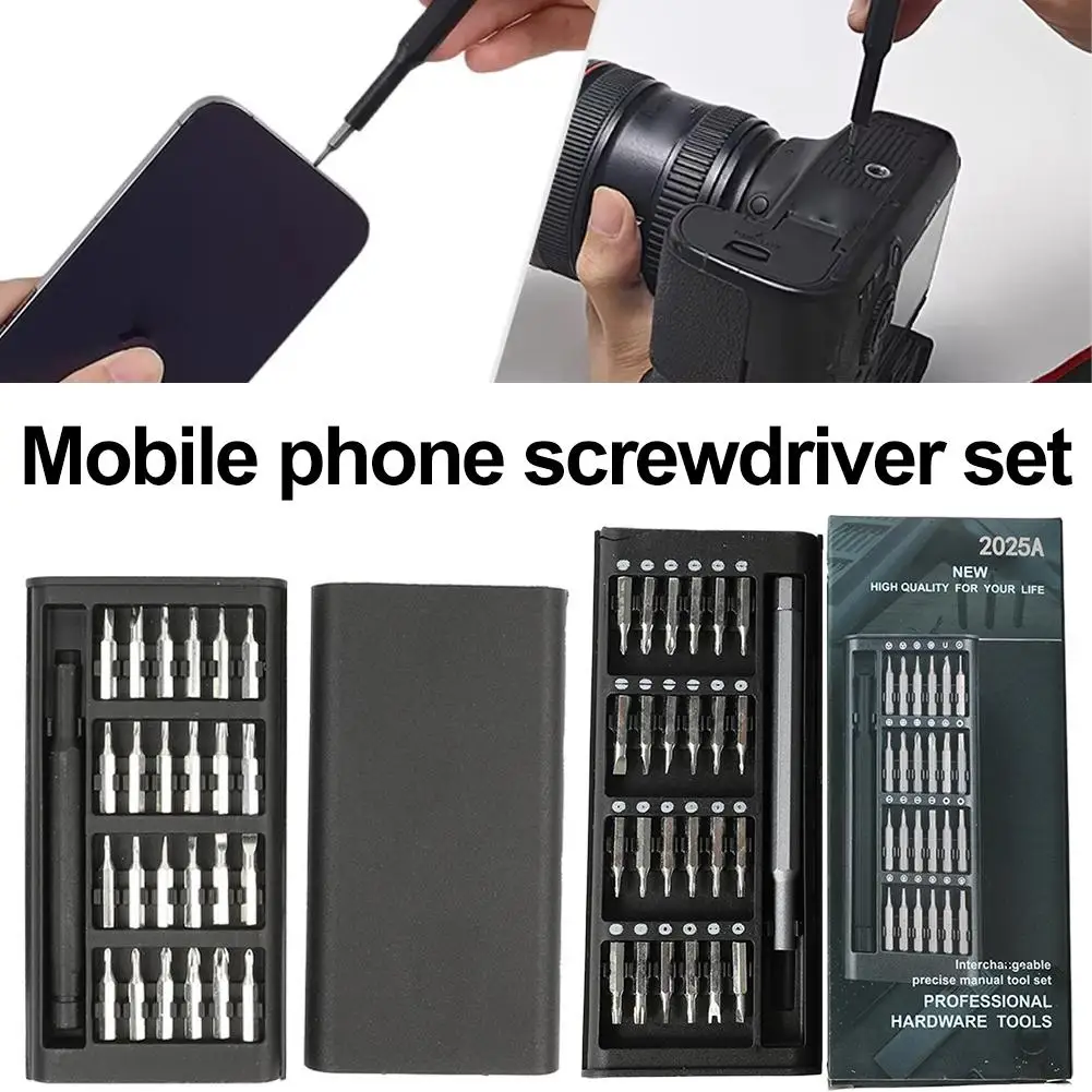 

25-in-1 Precision Tool Kit High-Performance Bearing Steel Bit Mini Screwdriver Set for Repairing Smartphone Professional Tool