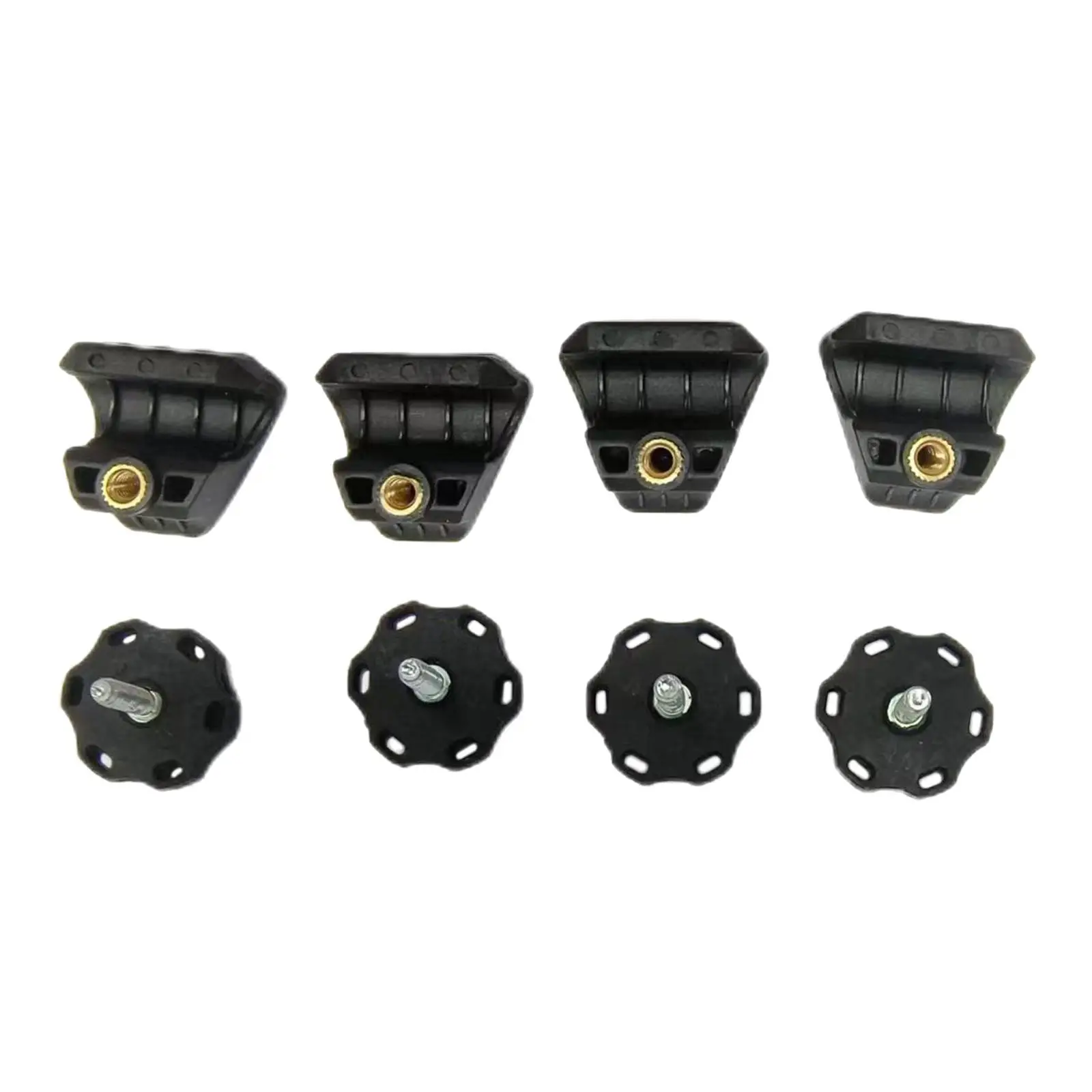 4Pcs Football Helmet Visor Clips Replacement Screws Spare Parts Fixing Repair Kit Fasteners for Outdoor Sports Adults Soccer