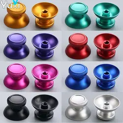 YuXi 2pcs Aluminum Metal 3D Analog Joystick Thumb Stick Grip Cap For PS4 Slim Pro Xbox One Slim Series S X Controller