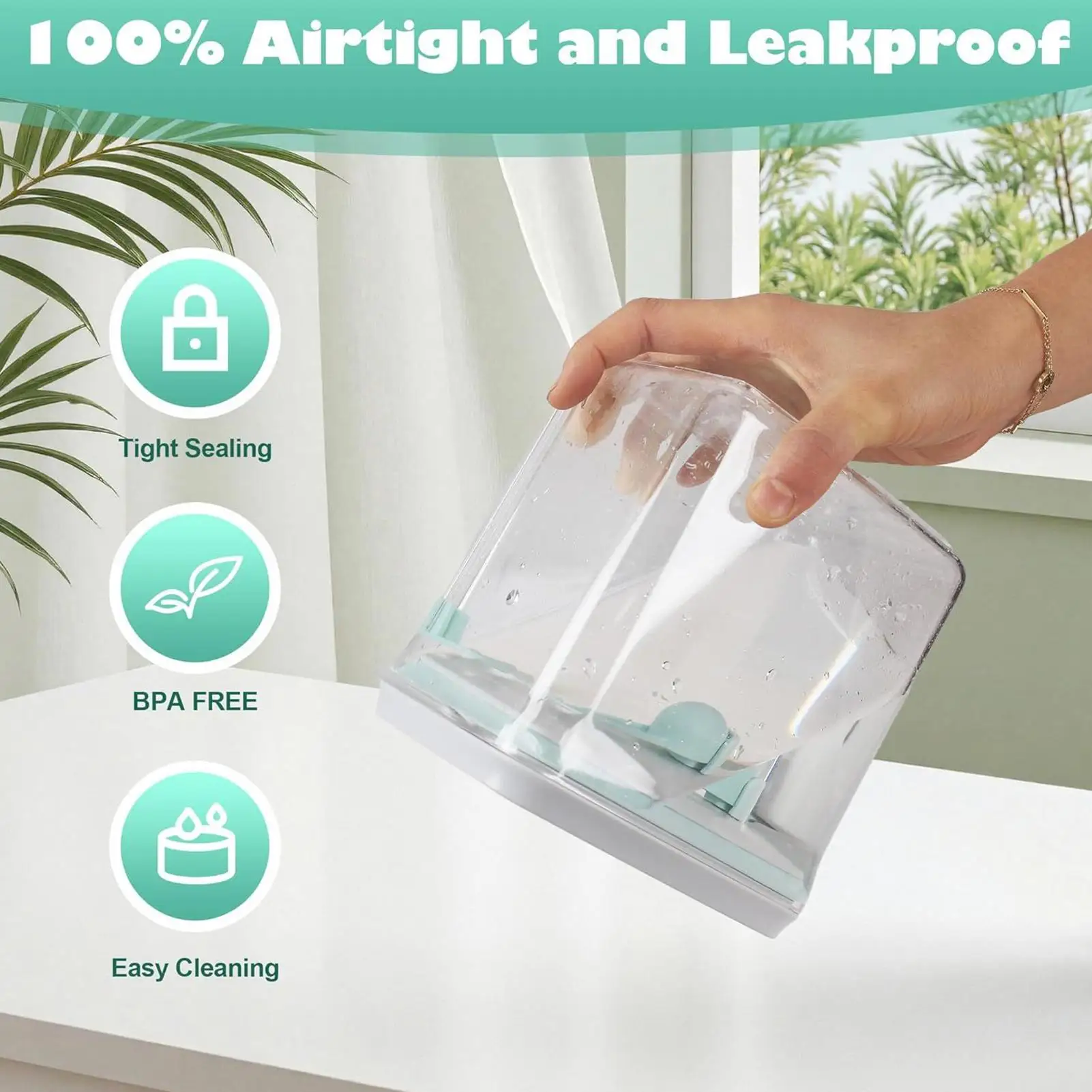 1700ml Large Capacity Milk Powder Storage Box With Spoon Baby formula Organizer Case for Going Out Camping picnic