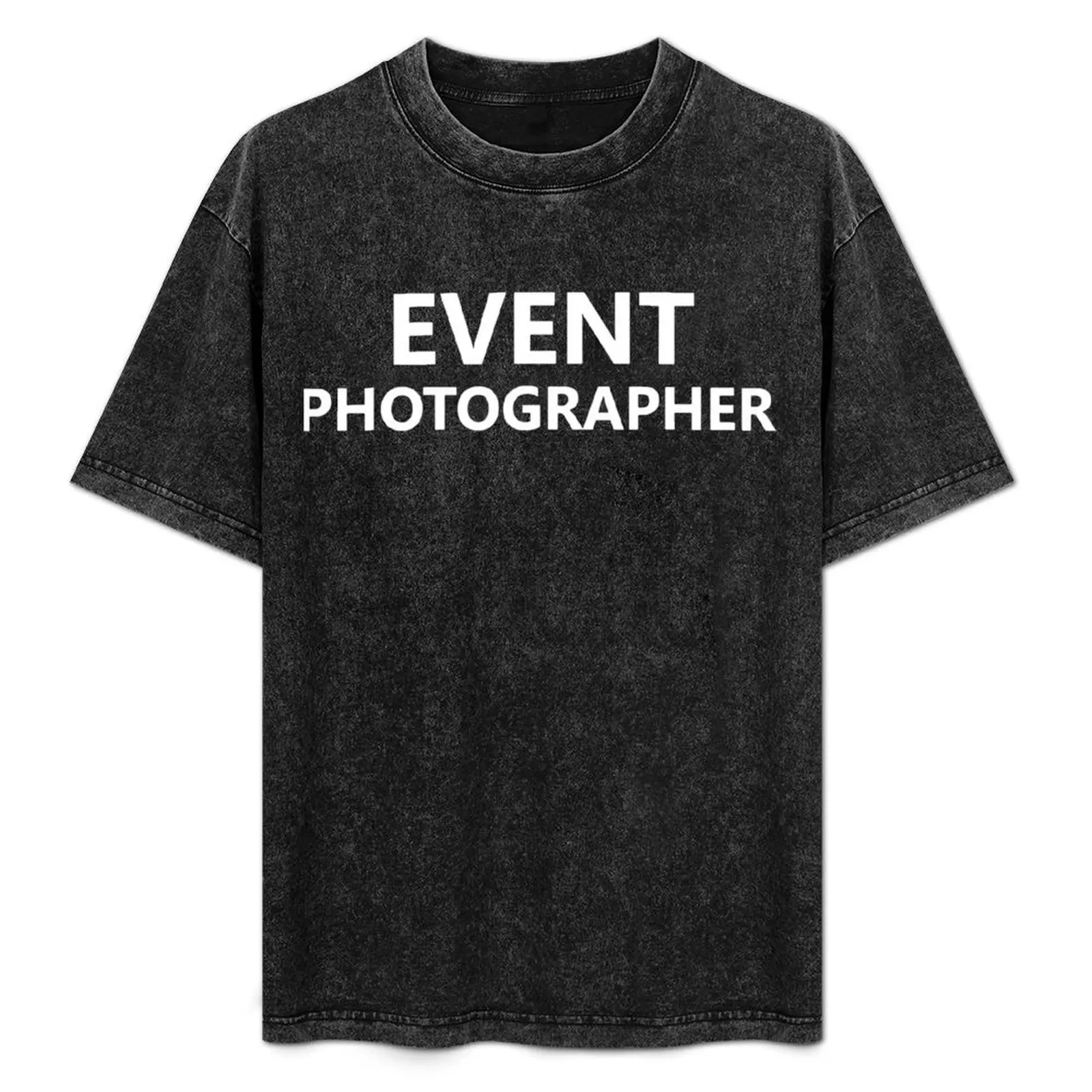 

Event Photographer Official Job Staff Pictures T-Shirt Work Wear Simple Tee Shirt
