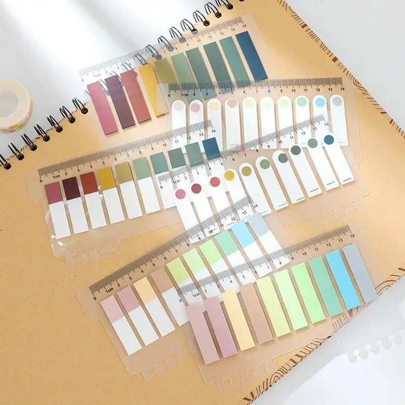 Colorful Sticky Notes Memo Pad Label Note PostedIt Bookmarks Notepad School Office Student Stationery Supplies planner Stickers
